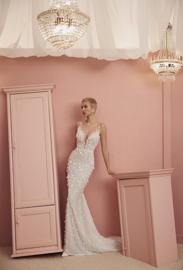 Came brudekjole i havfrue stil